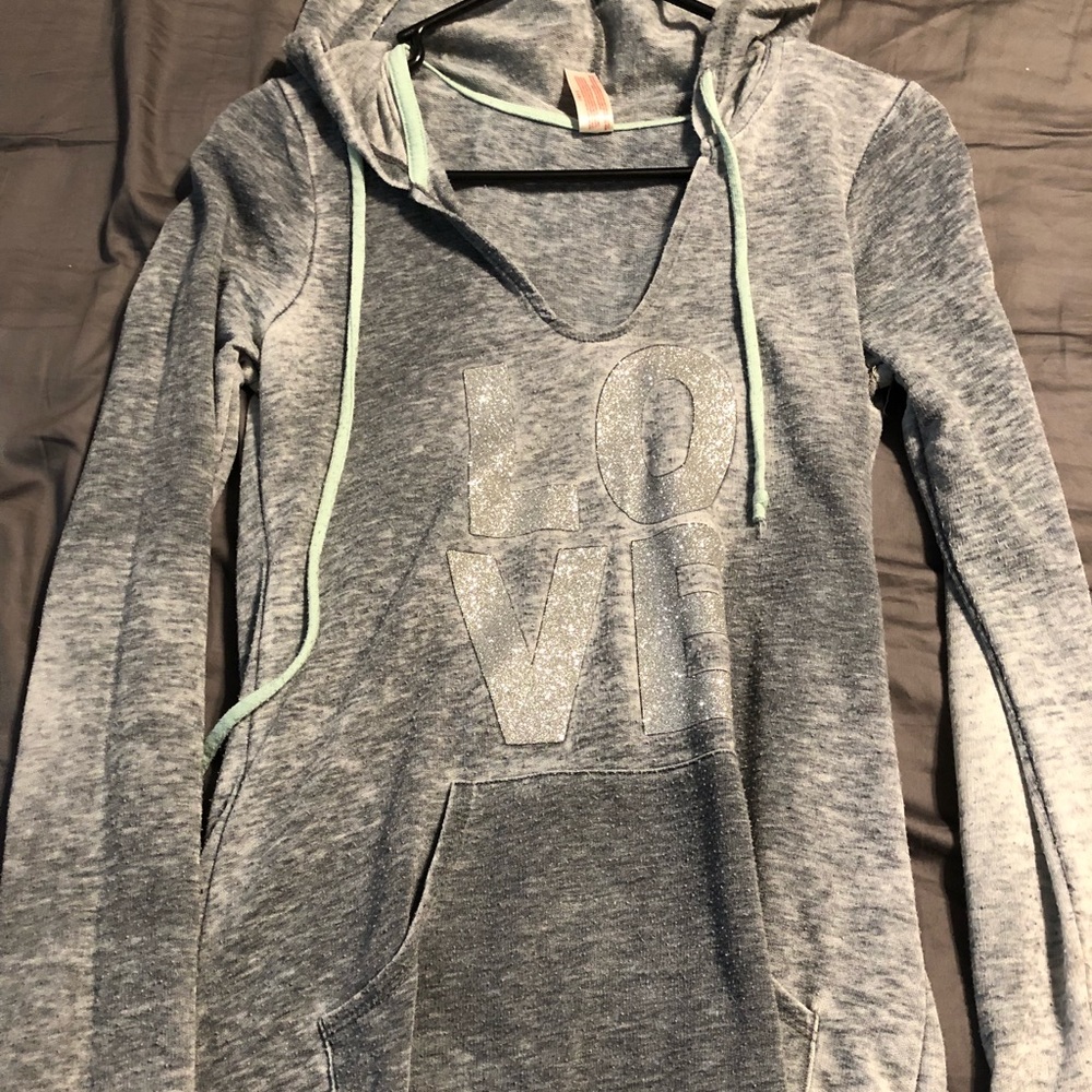 Rustic love hoodie
